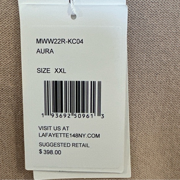 Lafayette 148 New York 100% Cashmere Sweater Size XXL - Picture 8 of 9